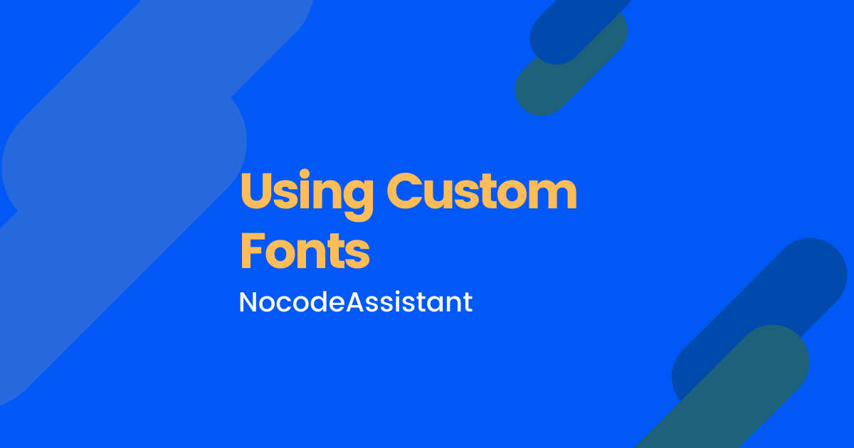 Use a custom font in your Bubble app